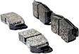 2008 Hyundai Elantra - Rear Semi-metallic Brake Pad Set, With Rear Disc Brake, Posi-Quiet Extended Wear Series