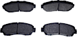 2008 Honda Odyssey - Front Semi-metallic Brake Pad Set, Posi-Quiet Extended Wear Series
