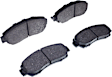 2008 Honda Odyssey - Front Semi-metallic Brake Pad Set, Posi-Quiet Extended Wear Series
