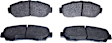 2008 Honda Odyssey - Front Semi-metallic Brake Pad Set, Posi-Quiet Extended Wear Series