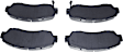 2008 Honda Odyssey - Front Semi-metallic Brake Pad Set, Posi-Quiet Extended Wear Series