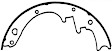 1971 Mercury Comet - Rear Brake Shoe Set