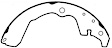 2004 Toyota Matrix - Rear Brake Shoe Set, 1.8L 4Cyl, With Rear Drum, FWD
