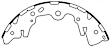 2005 Kia Sedona - Rear Brake Shoe Set, Premium Series