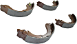 2012 Nissan Versa - Rear Brake Shoe Set, Premium Series
