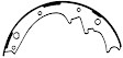 1962 Ford Fairlane - Brake Shoe Set, Heavy Duty Series