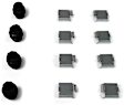 117.65034 Brake Hardware Kit - Direct Fit, Kit