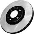 120.44172 Front, Driver or Passenger Side Brake Disc, Plain Surface, 5 Lugs, 255.02 mm, 1.8L, 4Cyl, Premium Series