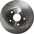 2002 Toyota Sienna - Front, Driver or Passenger Side Brake Disc, Plain Surface, Vented, 5 Lugs, 275.08 mm, 3.0L 6Cyl, Standard Series