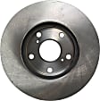 2002 Toyota Sienna - Front, Driver or Passenger Side Brake Disc, Plain Surface, Vented, 5 Lugs, 275.08 mm, 3.0L 6Cyl, Standard Series