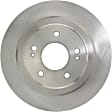 2022 Mitsubishi Outlander PHEV - Rear, Driver or Passenger Side Brake Disc, Plain Surface, 5 Lugs, 302.01 mm, 2.4L 4Cyl, Standard Series