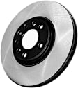 2000 Saturn LS2 - Front, Driver or Passenger Side Brake Disc, Plain Surface, Premium High Carbon Alloy 125 Series