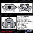 2015 Volkswagen Passat - Front, Passenger Side Brake Caliper, FWD, Semi-loaded Series