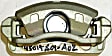 1999 Honda Civic - Front, Driver Side Brake Caliper, Sedan, FWD, Semi-loaded Series
