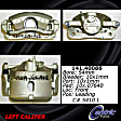 1999 Honda Civic - Front, Driver Side Brake Caliper, Sedan, FWD, Semi-loaded Series