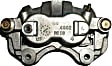 Brake Caliper, Remanufactured, Semi-loaded (Caliper & Hardware) Type, Sold Individually, Includes bracket