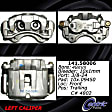 Brake Caliper, Remanufactured, Semi-loaded (Caliper & Hardware) Type, Sold Individually, Includes bracket