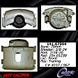 141.67004 Brake Caliper, Remanufactured, Semi-loaded (Caliper & Hardware) Type, Sold Individually, No Bracket Required