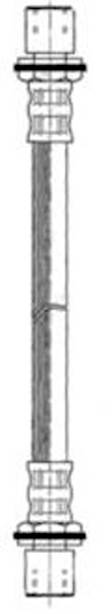 150.44001 Clutch Hose - Direct Fit, Sold individually