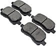 2001 Toyota Corolla - Front Semi-Metallic Brake Pad Set, Premium Series