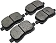 2001 Toyota Corolla - Front Semi-Metallic Brake Pad Set, Premium Series