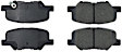2014 Mazda 6 - Rear Semi-metallic Brake Pad Set, 2.5L 4Cyl, Premium Series