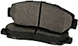 2017 Dodge Charger - Rear Semi-metallic Brake Pad Set, 3.6L 6Cyl, Premium Series