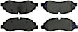 2015 Ford Transit-250 - Front Semi-Metallic Brake Pad Set, Premium Series