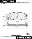 301.05070 Front Premium Series Ceramic Brake Pad Set