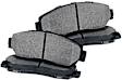 2013 Ford Explorer - Front Aramid Fiber Brake Pad Set, 352mm Front Disc, Pads With Clips, Fleet Performance Series