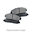 2013 Ford Explorer - Front Aramid Fiber Brake Pad Set, 352mm Front Disc, Pads With Clips, Fleet Performance Series