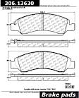 2014 GMC Sierra 1500 - Front Aramid Fiber Brake Pad Set, Except 6 Piston BBK, Fleet Performance Series