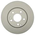320.35057F Front, Driver or Passenger Side Brake Disc, Plain Surface, 5 Lugs, 288.04 mm, Elemental Protection - Full Coated Series