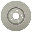 320.35057F Front, Driver or Passenger Side Brake Disc, Plain Surface, 5 Lugs, 288.04 mm, Elemental Protection - Full Coated Series