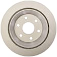 320.66041F Rear, Driver or Passenger Side Brake Disc, Plain Surface, 6 Lugs, 325.12 mm, Elemental Protection - Full Coated Series