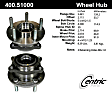 400.51000E Wheel Hub, With Bearing, C-Tek Series