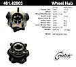 401.42003E Rear, Driver or Passenger Side Wheel Hub, With Bearing, C-Tek Series