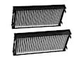 80000848 Cabin Air Filter Set for Fresh Air (Activated Charcoal) - Replaces OE Number 64-11-9-248-294