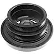 80001101 OE Replacement Series Crankshaft Pulley - Black, Steel, Direct Fit, Sold Individually