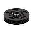 80001120 OE Replacement Series Crankshaft Pulley - Black, Steel, Direct Fit, Sold Individually