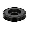 80001120 OE Replacement Series Crankshaft Pulley - Black, Steel, Direct Fit, Sold Individually