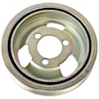 80001196 OE Replacement Series Crankshaft Pulley - Black, Steel, Direct Fit, Sold Individually