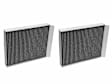 80001211 Cabin Air Filter Set (Activated Charcoal) - Replaces OE Number 64-11-9-272-642