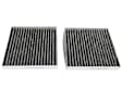 80001777 Cabin Air Filter Set for Fresh Air (Activated Charcoal) - Replaces OE Number 64-31-9-312-318