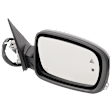 2019 Chrysler 300 Touring L - Passenger Side Mirror, Power Adjust, Heated, Paintable, Manual Folding, In-housing Signal Light, With Blind Spot Detection in Glass, With Memory, With Puddle Light, No Auto-Dimming