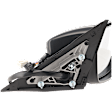 2019 Chrysler 300 Touring L - Passenger Side Mirror, Power Adjust, Heated, Paintable, Manual Folding, In-housing Signal Light, With Blind Spot Detection in Glass, With Memory, With Puddle Light, No Auto-Dimming