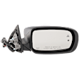 2019 Chrysler 300 Touring L - Passenger Side Mirror, Power Adjust, Heated, Paintable, Manual Folding, In-housing Signal Light, With Blind Spot Detection in Glass, With Memory, With Puddle Light, No Auto-Dimming