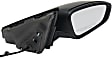 Passenger Side Mirror, Power Adjust, Non-Folding, Heated, Paintable, No Signal Light, No Memory, No Puddle Light, No Auto-Dimming, No Blind Spot Feature
