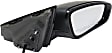 Passenger Side Mirror, Power Adjust, Manual Folding, Heated, Paintable, No Signal Light, No Memory, No Puddle Light, No Auto-Dimming, No Blind Spot Feature