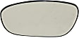 2005-2010 Chrysler 300 - Driver Side Mirror Glass, Non-Heated, No Blind Spot Feature